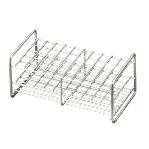 三和化研工業 ステンレス製試験管立 φ18mm 5×10配列 SS18-50 4560197333184