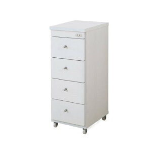 【法人様限定品 代引き不可 送料無料】隙間ワゴン(コンセント付き) 300×440×800 RSW-3044 4997701010093