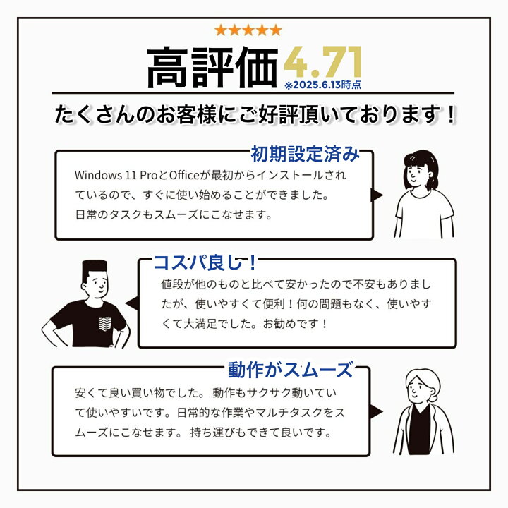 楽天市場】ノートパソコン 中古 Corei5 第8/10世代 Windows11 Office 