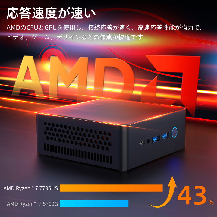 楽天市場】デスクトップミニPC デスクトップパソコン WiFi Bluetooth 