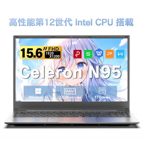 m[gp\R Vi Officet Windows11 13Intel N95 15.6^ obNCgt{zeL[twFؕt SҌ Intel Celeron16GB SSD256GB IPSLpt WebJ 10L[t