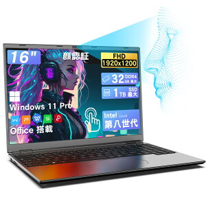 m[gp\R PC 16^ Officet Windows11 8 Core i3 ő32GB SSDő1TB Vi WEBJ ^b`XN[ F FHD 1920x1200 IPS eL[t obNCgL[{[h HDJ @\L[