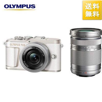 オリンパス 最低価格の ミラーレス一眼カメラ OLYMPUS PEN E-PL10 E-PL10-EZWZK-WH 最大94％オフ 10000円キャッシュバック ホワイト EZ ダブルズームキット