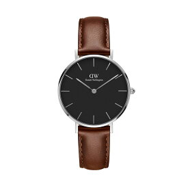 Daniel Wellington ダニエルウェリントン クラシックペティット ブラックセントモーズ シルバー 32mm