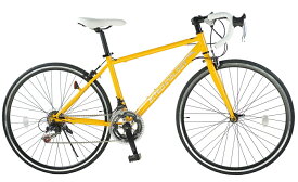 21テクノロジーロードバイク 700C [イエロー]【自転車】