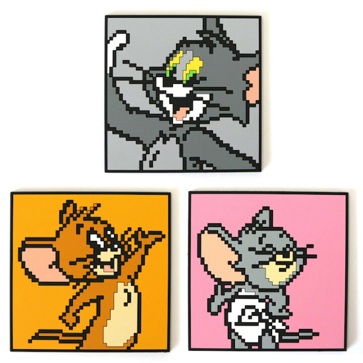 楽天市場】TOMandJERRY PIXEL ラバーコースター トムとジェリー 