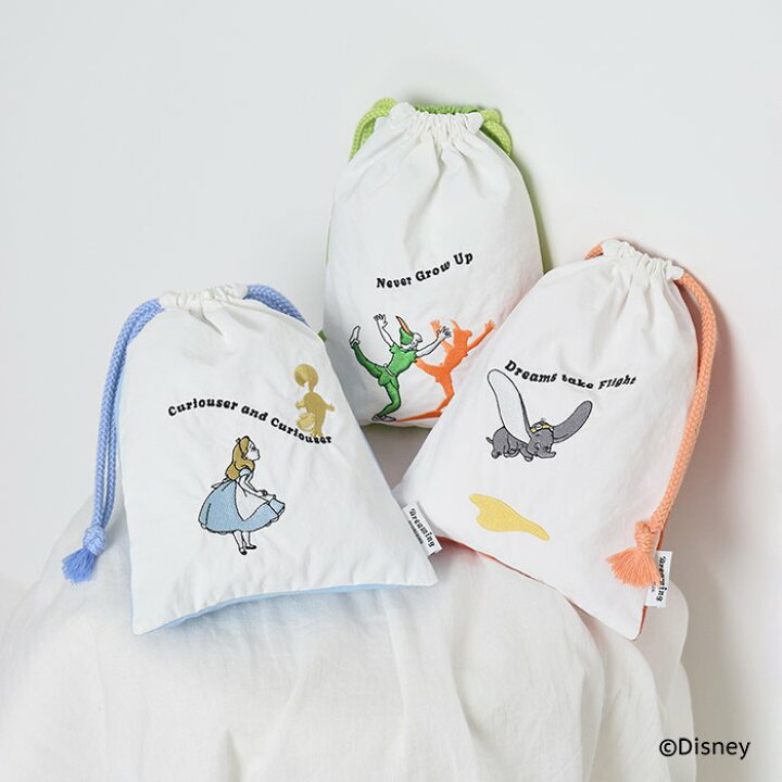 楽天市場】フラワーリング ディズニー Dreaming 巾着ポーチ Disney 