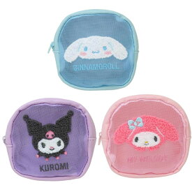 サンリオ メッシュマルチポーチ サンリオ ポーチ マイメロ ポーチ クロミちゃん ポーチ クロミちゃん グッズ シナモロール ポーチ シナモロール グッズ 大人 メッシュポーチ かわいい クロミ グッズ