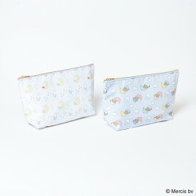 BRUNA WEATHER舟形ポーチ ミッフィー ポーチ 大きめ ミッフィー グッズ 大人 プレゼント　ミッフィー グッズ ボリス 化粧ポーチ 大きめ ボリス ポーチ メイクポーチ 大容量 ミッフィー 化粧ポーチ かわいい 可愛い ポーチ 大きめ キャラクター