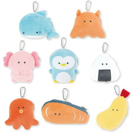 つぶらな瞳のぬいパスケース リール付き ぬいぐるみ パスケース キャラクター リール付き パスケース 水族館 定期入れ リール付き ぬいぐるみ おべんとう おにぎり パスケース じんべいざめ 定期入れ レディース icカード ケース かわいい パスケース