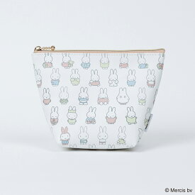 ミッフィー 70周年 MIFFY 70th HISTORY 台形ポーチ ミッフィー グッズ 大人 ミッフィー ポーチ ミッフィー 化粧ポーチ ポーチ マチ 付き ポーチ キャラクター ポーチ かわいい レディース ミッフィー グッズ プレゼント