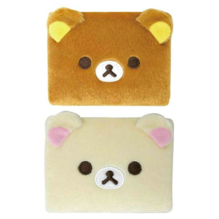 楽天市場】リラックマ ふわふわマルチケース キャラクターポーチ 