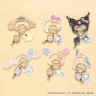 フラワーリング Sanrio characters カラビナ サンリオ カラビナ サンリオ キーホルダー キティちゃん グ…