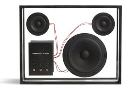 【在庫あり】TRANSPARENT SPEAKER（REDコード）北欧デザインスピーカー 1台 新品