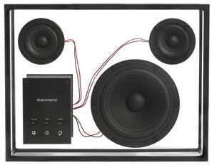 TRANSPARENT SPEAKER �k���f�U�C�������K���XHi-Fi Bluetooth�X�s�[�J�[ 1�� �V�i�y���X�������ߕi�z