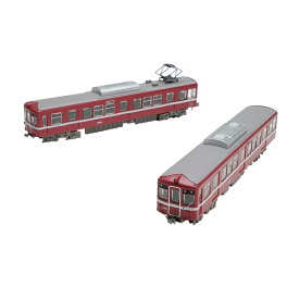 322177 トミーテック 鉄道コレクション 高松琴平電気鉄道1300形 (追憶の赤い電車) 2両セット 1/150(Nゲージスケール) 鉄道模型（ZN104240）