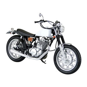 アオシマ ザ☆バイク No.56 1/12 ヤマハ 1JR SR400S リミテッドエディション ’95 カスタムパーツ付き プラモデル (ZS107057)