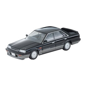 トミーテック 321507 LV-N301b 1/64 トミカリミテッドヴィンテージNEO 日産 スカイライン 4ドアHT GTS ツインカム24V (黒/銀) 87年式 ミニカー （ZM114807）