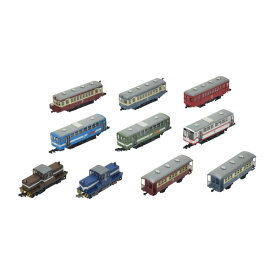 送料無料◆323365 トミーテック ノスタルジック鉄道コレクション 第4弾 ディーゼル機関車＆ディーゼルカー (1BOX) 1/150(Nゲージスケール) 鉄道模型（ZN116408）