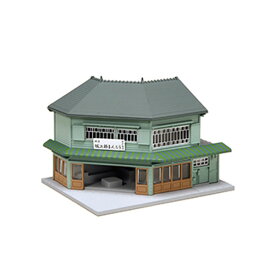 23-476 KATO カトー 木造建築の角店1 (板張り・右) Nゲージ 鉄道模型（ZN120277）