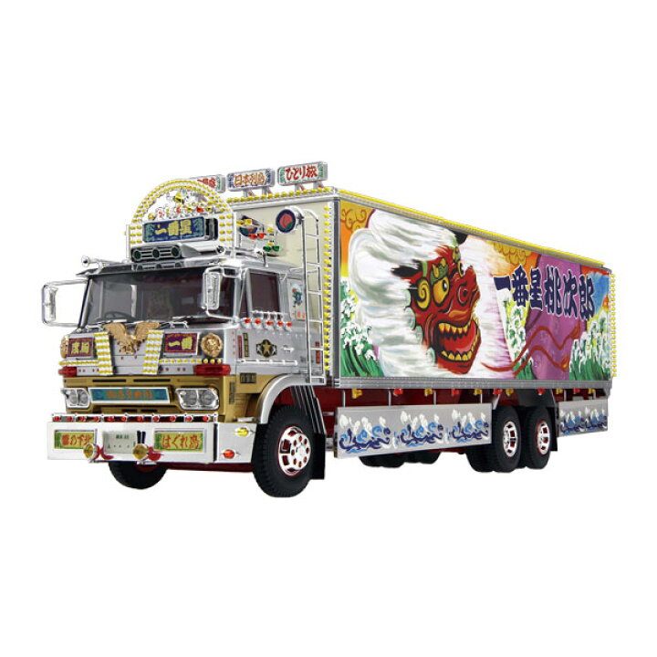 楽天市場】送料無料◇トラック野郎 No.5 一番星 天下御免 アオシマ 1  