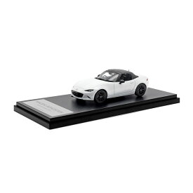 ハイストーリー 1/43 MAZDA ROADSTER S Special Package (2022) スノーフレイクホワイトパールマイカ ミニカー HS444WH （ZM127893）