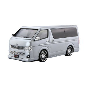 アオシマ 1/24 シルクブレイズ TRH200V ハイエース VerIII ’10 (トヨタ) プラモデル ザ・チューンドカー No.28 (ZS130909)