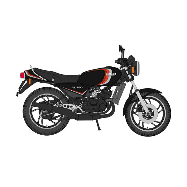 楽天市場】ハセガワ 1/12 ヤマハ RZ350 (4U0) (1981) “ブラックカラー 