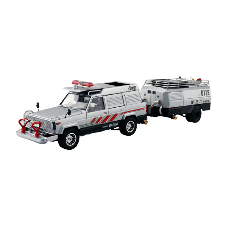 楽天市場】アオシマ 1/24 西部警察 No.7 サファリ4WD＆タンク車 
