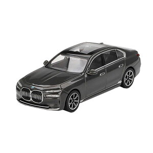 MINI-GT 1/64 BMW i7 xDrive60 �h���r�b�g�O���[ (���n���h��) �~�j�J�[ MGT00818-L �iZM136268�j