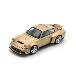 POP RACE 1/64 SINGER DLS TURBO (ROAD) - GOLD - �~�j�J�[ PR640132 �y����\��z