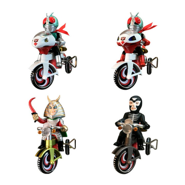 楽天市場】送料無料◇EX三輪車 仮面ライダー 4種セット (仮面ライダー 