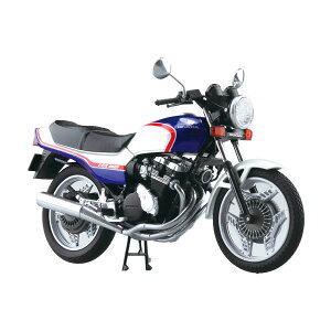 スカイネット 1/12 Honda CBX400F パール/キャンディブルー 完成品バイク (ZM139127)