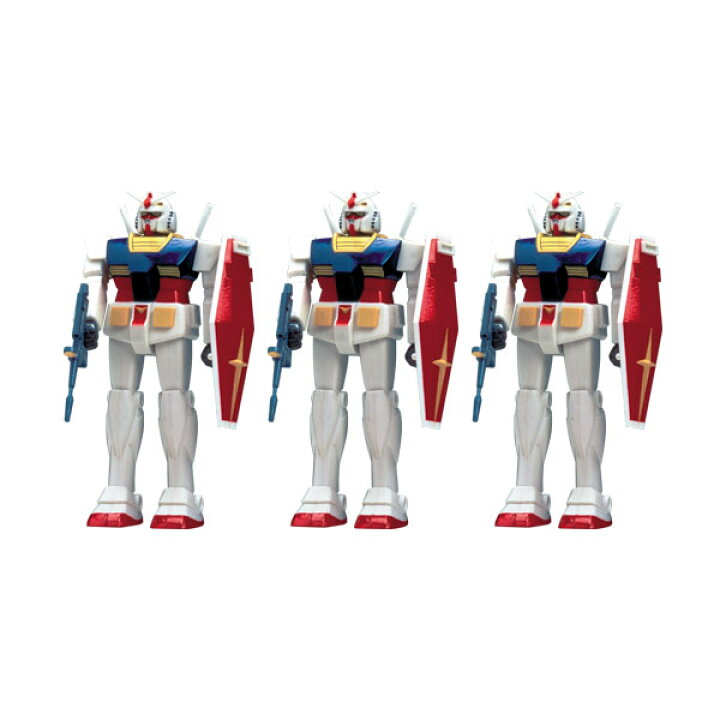 楽天市場】1/144 RX-78 ガンダム プラモデル 3個セット 機動戦士 