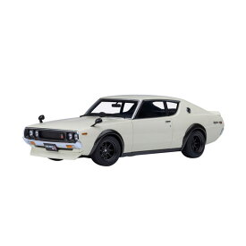 送料無料◆オートアート 1/18 日産 スカイライン 2000GT-R (KPGC110) チューンド・バージョン (ホワイト) ミニカー 77467 （ZM142003）