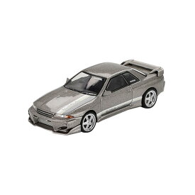 MINI-GT 1/64 Nissan スカイライン GT-R R32 Veilside コンバット C-I Veilside コンバットグレー (右ハンドル) ミニカー MGT00971-R （ZM145857）