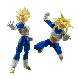 送料無料◆S.H.Figuarts ドラゴンボールZ 2種セット (スーパーサイヤ人ベジータ -目覚めるスーパーサイヤ人の血-/スーパーサイヤ人トランクス -その身に秘めしスーパーパワー-) バンダイスピリッツ フィギュア （ZF147026）