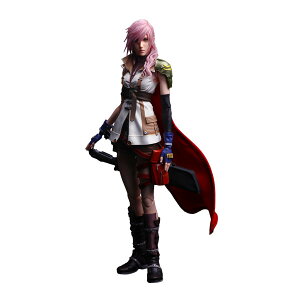 送料無料◆PLAY ARTS真 ファイナルファンタジーXIII ライトニング スクウェア・エニックス フィギュア 【12月予約】