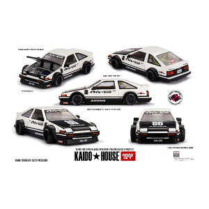 MINI-GT 1/64 Toyota AE86 Xv^[gm Kaido Street V1 (Enh) ~jJ[ KHMG180 y\z