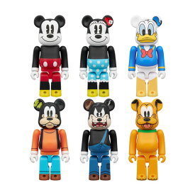 送料無料◆BE＠RBRICK ベアブリック CHASE MICKEY MOUSE ＆ FRIENDS メディコム・トイ (1BOX) ミッキーマウス （ZT146531）