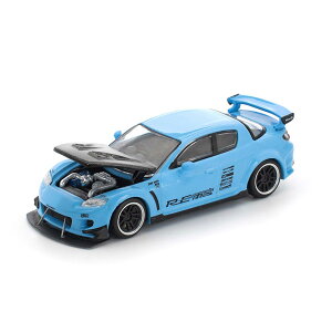 POP RACE 1/64 �}�c�_ RX-8 RE�J�{ (���C�g�u���[) �~�j�J�[ PR640270 �y12���\��z