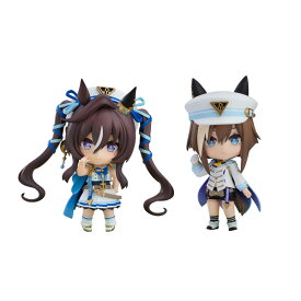 送料無料◆ねんどろいど ウマ娘 プリティーダービー 2種セット (ヴィブロス/シュヴァルグラン) グッドスマイルカンパニー フィギュア 【10月予約】