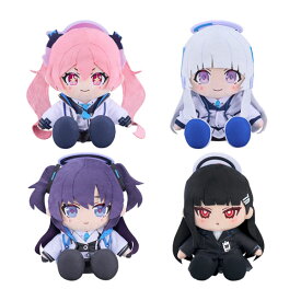 送料無料◆ブルーアーカイブ -Blue Archive- ちょこぷに ぬいぐるみ 4種セット (コユキ/ノア/ユウカ/リオ) グッドスマイルカンパニー 【12月予約】