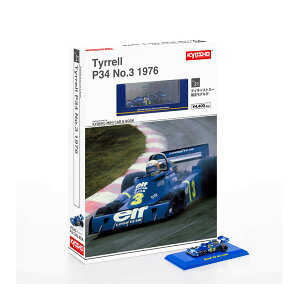  KYOSHO MINI CARBOOK ~jJ[ubN No.21 1/64 Tyrrell P34 1976 No.3 ~jJ[ K07038B1 iZM153210j