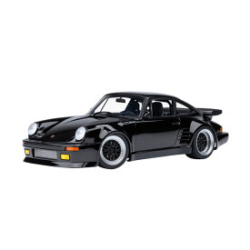 送料無料◆オートアート 1/18 ポルシェ 911 (930) ターボ 「湾岸ミッドナイト」 ブラックバード (第1巻仕様) ミニカー 78158 （ZM153438）