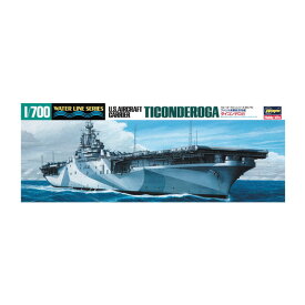 ハセガワ 1/700 ウォーターラインシリーズ アメリカ航空母艦 タイコンデロガ プラモデル 710 （ZS153868）
