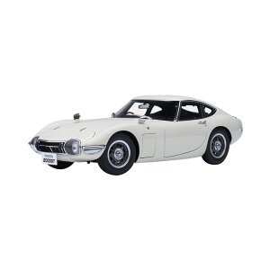 送料無料◆オートアート 1/18 トヨタ 2000GT 1967 (ホワイト) ミニカー 79546 (ZM156548)