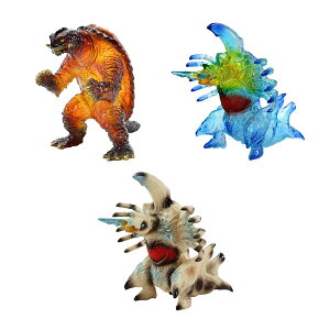 送料無料◆ミドルサイズシリーズ ガメラ (第7弾) フィギュア 3種セット 巨大レギオン + ガメラ (1996) CCP 【2月予約】