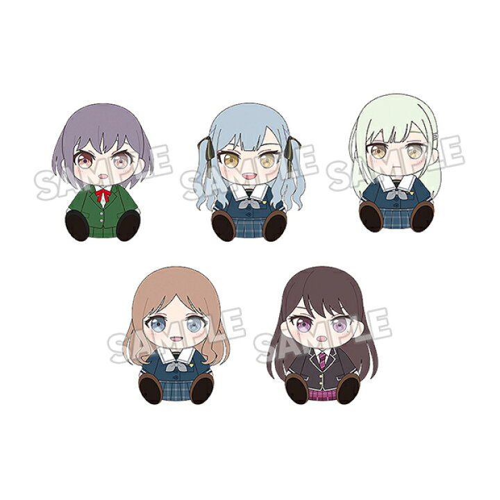 楽天市場】送料無料◇BanG Dream！ ぬいぐるみ CRYCHIC 5種セット 