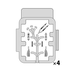 ファインモールド 1/72 1/72スケール 現用機用シートベルト5 (米空軍・自衛隊 F-104ほか) ディテールアップパーツ NA17 【12月予約】